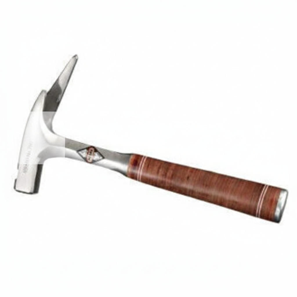 Picard Ganzstahl-Latthammer mit Ledergriff geraut