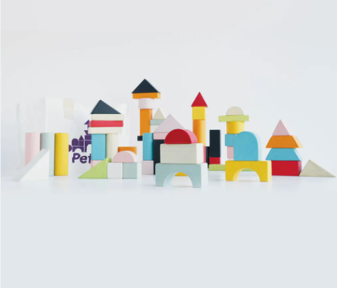 Le Toy Van LTV – Bausteine ??& Tasche – 60 Teile