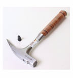 Picard Ganzstahl-Latthammer mit Ledergriff geraut