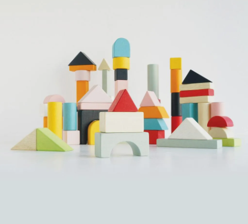 Le Toy Van LTV – Bausteine ??& Tasche – 60 Teile