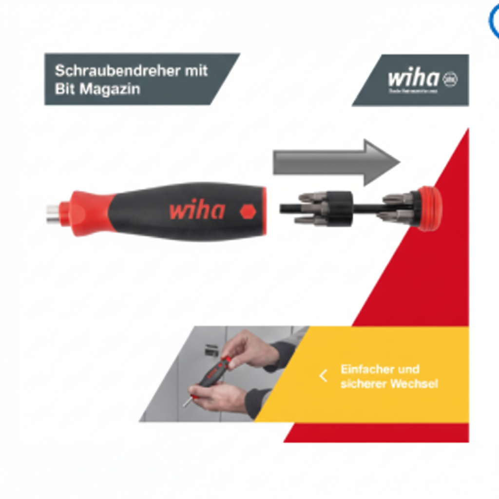 Wiha PocketMax mechanic mit 8slimBits (45292)